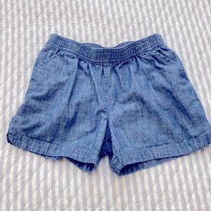 Lands End denim short (M 10-12)